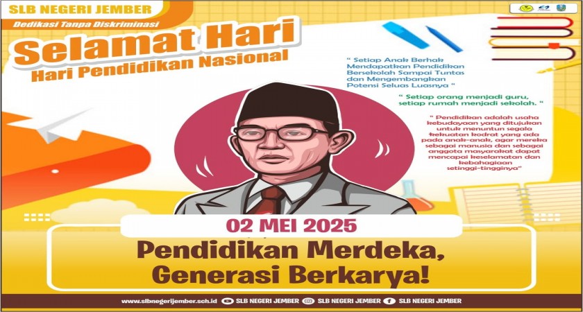 Selamat Hari Pendidikan Nasional 2025