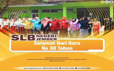 Selamat Hari Guru Ke - 30 Tahun